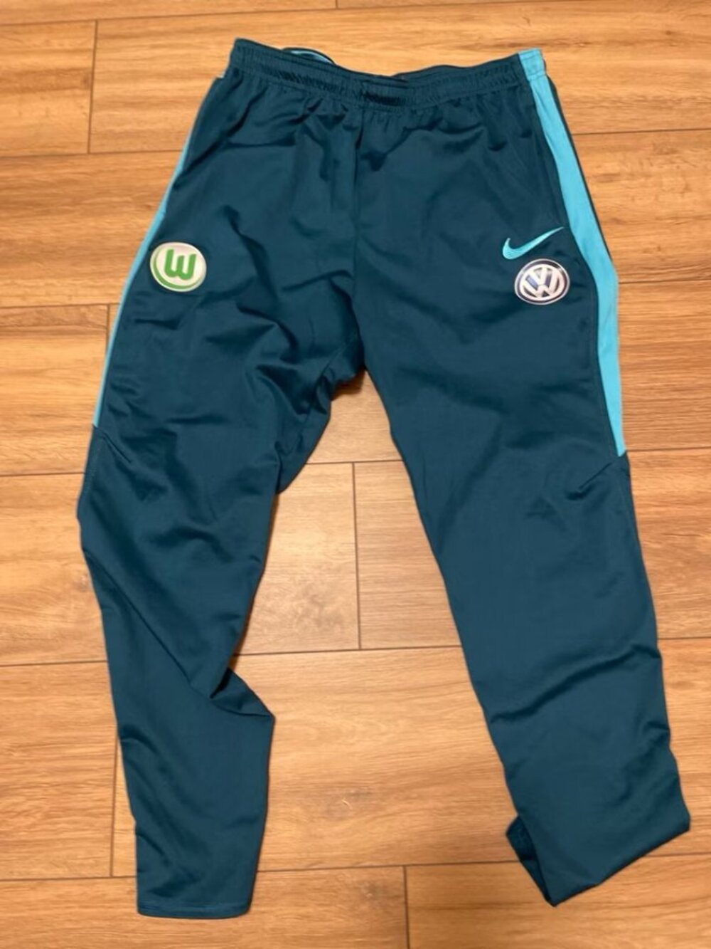 Nike VfL Wolfsburg Training Pants — Teal/Blue, Size XL